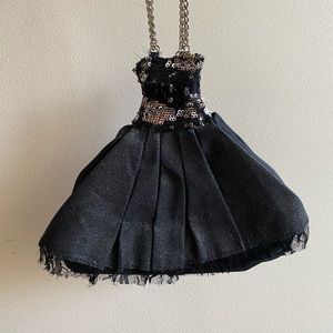 Twelve by Twelve Ballerina Purse Embellished Dress Bag